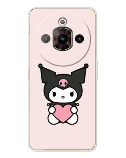 Чохол для ZTE Nubia Focus Pro з картинкою «Kuromi та серце»