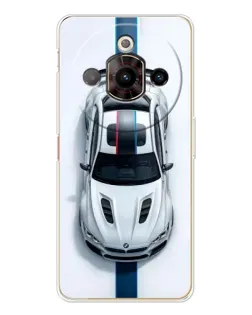 Чехол для ZTE Nubia Focus Pro с картинкой «Вид сверху — BMW M»