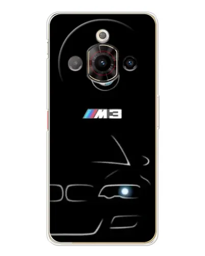 Чехол для ZTE Nubia Focus Pro с картинкой «Минималистичный принт BMW M3» Чехол для ZTE Nubia Focus Pro с картинкой «Минималистичный принт BMW M3»