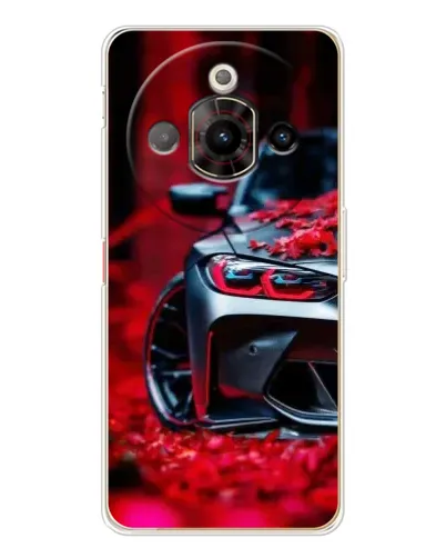 Чехол для ZTE Nubia Focus Pro с картинкой «Спортивная BMW и цветы» Чехол для ZTE Nubia Focus Pro с картинкой «Спортивная BMW и цветы»