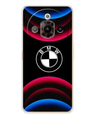 Чехол для ZTE Nubia Focus Pro с картинкой «Логотип BMW и неоновые дуги» Чехол для ZTE Nubia Focus Pro с картинкой «Логотип BMW и неоновые дуги»
