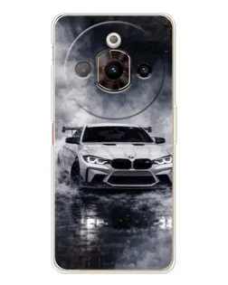 Чехол для ZTE Nubia Focus Pro с картинкой «BMW сквозь туман»