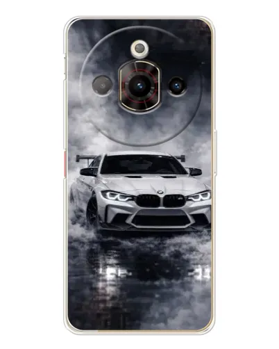 Чехол для ZTE Nubia Focus Pro с картинкой «BMW сквозь туман» Чехол для ZTE Nubia Focus Pro с картинкой «BMW сквозь туман»