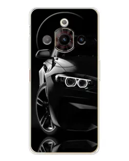Чохол для ZTE Nubia Focus Pro з картинкою «Чорна BMW — профіль»