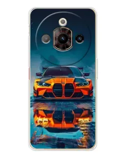 Чохол для ZTE Nubia Focus Pro з картинкою «BMW — золота емблема»