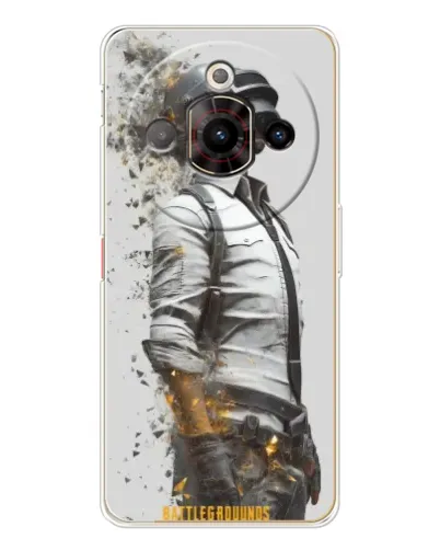 Чохол для ZTE Nubia Focus Pro з картинкою «PUBG — боєць у пилу»