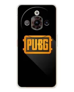 Чохол для ZTE Nubia Focus Pro з картинкою «PUBG — рамка лого»