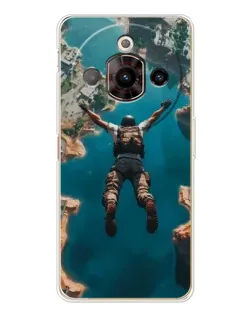 Чохол для ZTE Nubia Focus Pro з картинкою «PUBG — вільне падіння»