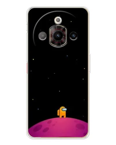 Чохол для ZTE Nubia Focus Pro з картинкою «Самотній герой на планеті»