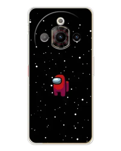 Чохол для ZTE Nubia Focus Pro з картинкою «Червоний Among Us»