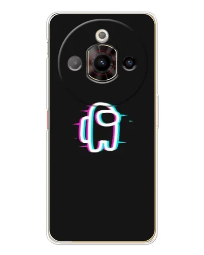 Чохол для ZTE Nubia Focus Pro з картинкою «Among Us неон»