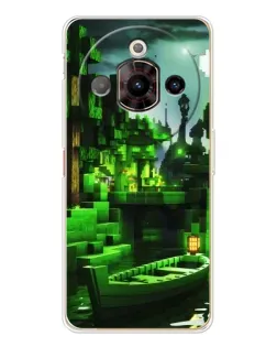 Чохол для ZTE Nubia Focus Pro з картинкою «Minecraft лісовий пейзаж» Чохол для ZTE Nubia Focus Pro з картинкою «Minecraft лісовий пейзаж»