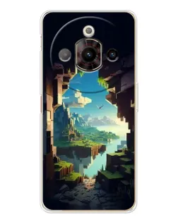 Чехол для ZTE Nubia Focus Pro с картинкой «Вид из пещеры»