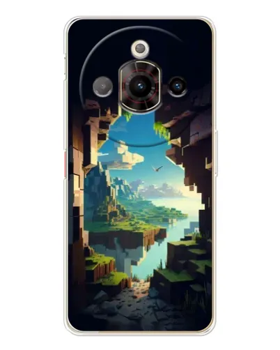 Чехол для ZTE Nubia Focus Pro с картинкой «Вид из пещеры»