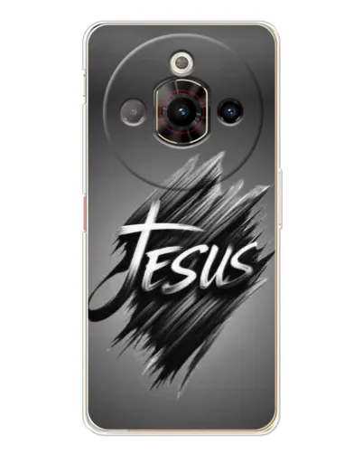 Чехол для ZTE Nubia Focus Pro с картинкой «Надпись Jesus Graffiti» Чехол для ZTE Nubia Focus Pro с картинкой «Надпись Jesus Graffiti»