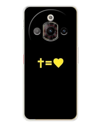 Чехол для ZTE Nubia Focus Pro с картинкой «Сердце и Крест» Чехол для ZTE Nubia Focus Pro с картинкой «Сердце и Крест»