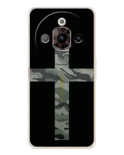 Чехол для ZTE Nubia Focus Pro с картинкой «Милитари Крест»