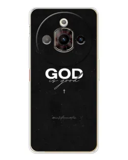 Чехол для ZTE Nubia Focus Pro с картинкой «GOD — Бог над всем»