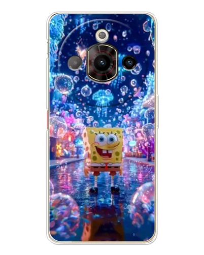 Чехол для ZTE Nubia Focus Pro с картинкой «Неоновый океан»