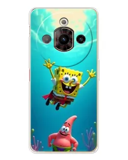 Чохол для ZTE Nubia Focus Pro з картинкою «Спанч Боб під водою»