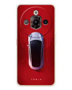 Чехол для ZTE Nubia Focus Pro с картинкой «Tesla Top View»