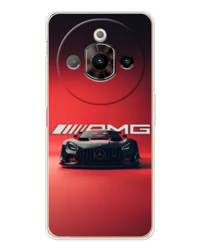 Чехол для ZTE Nubia Focus Pro с картинкой «Mercedes AMG — красная линия»