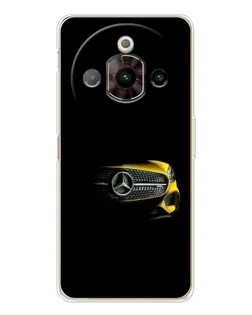Чехол для ZTE Nubia Focus Pro с картинкой «Mercedes — ретро стиль»