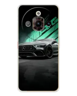 Чехол для ZTE Nubia Focus Pro с картинкой «Темный Mercedes AMG»