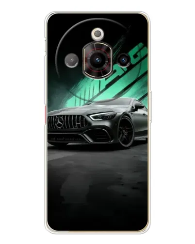 Чехол для ZTE Nubia Focus Pro с картинкой «Темный Mercedes AMG»