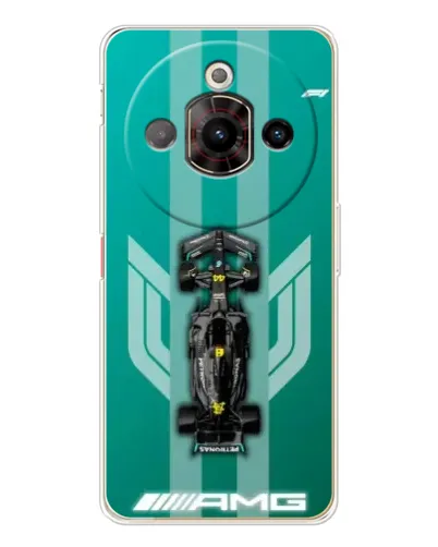 Чехол для ZTE Nubia Focus Pro с картинкой «Mercedes AMG Petronas»