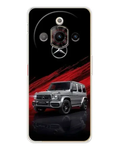 Чехол для ZTE Nubia Focus Pro с картинкой «Mercedes G-Class красный»