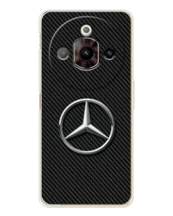 Чохол для ZTE Nubia Focus Pro з картинкою «Карбоновий Mercedes стиль»