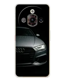 Чехол для ZTE Nubia Focus Pro с картинкой «Audi — детализация кузова»