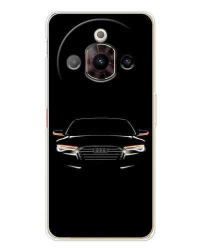 Чехол для ZTE Nubia Focus Pro с картинкой «Audi — ночной контур» Чехол для ZTE Nubia Focus Pro с картинкой «Audi — ночной контур»