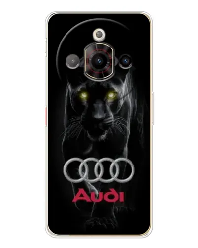 Чехол для ZTE Nubia Focus Pro с картинкой «Пантера и Audi» Чехол для ZTE Nubia Focus Pro с картинкой «Пантера и Audi»