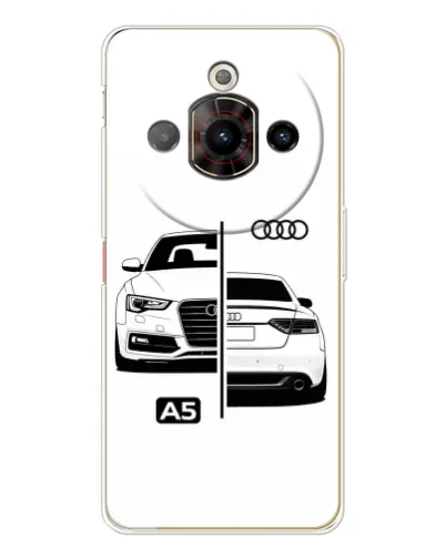 Чехол для ZTE Nubia Focus Pro с картинкой «Audi — контрастный дизайн» Чехол для ZTE Nubia Focus Pro с картинкой «Audi — контрастный дизайн»