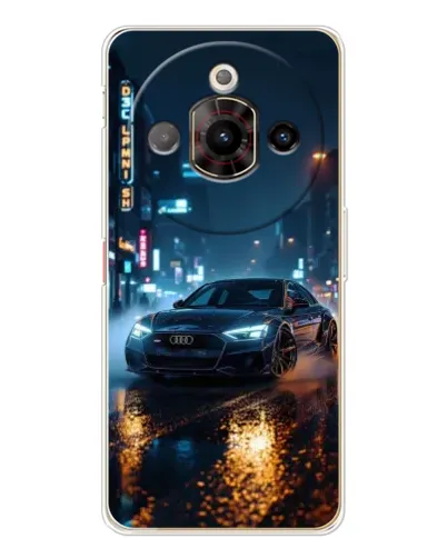 Чехол для ZTE Nubia Focus Pro с картинкой «Ночной город и Audi» Чехол для ZTE Nubia Focus Pro с картинкой «Ночной город и Audi»
