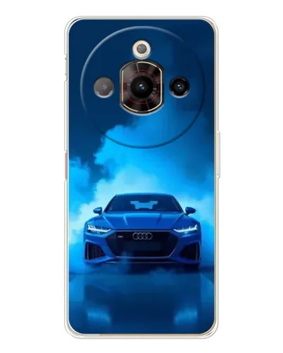 Чехол для ZTE Nubia Focus Pro с картинкой «Audi — голубая энергия» Чехол для ZTE Nubia Focus Pro с картинкой «Audi — голубая энергия»