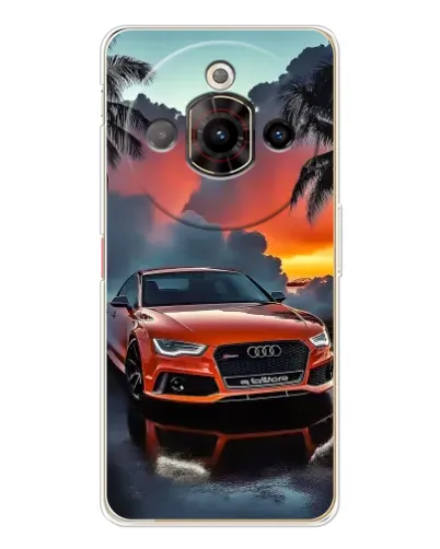 Чехол для ZTE Nubia Focus Pro с картинкой «Audi — закат» Чехол для ZTE Nubia Focus Pro с картинкой «Audi — закат»