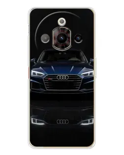 Чехол для ZTE Nubia Focus Pro с картинкой «Audi — ночное отражение»