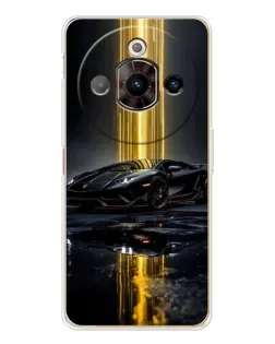 Чохол для ZTE Nubia Focus Pro з картинкою «Нічний Lamborghini драйв»
