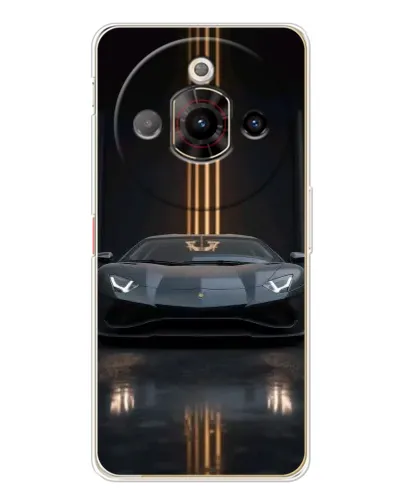 Чохол для ZTE Nubia Focus Pro з картинкою «Lamborghini золоті лінії» Чохол для ZTE Nubia Focus Pro з картинкою «Lamborghini золоті лінії»