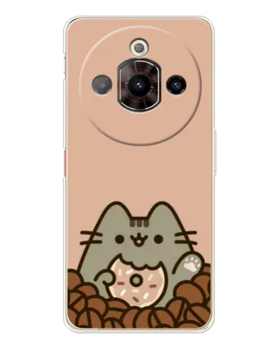 Чехол для ZTE Nubia Focus Pro с картинкой «Кофейный Пушин» Чехол для ZTE Nubia Focus Pro с картинкой «Кофейный Пушин»