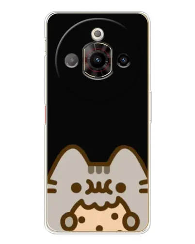 Чехол для ZTE Nubia Focus Pro с картинкой «Пушин на черном» Чехол для ZTE Nubia Focus Pro с картинкой «Пушин на черном»