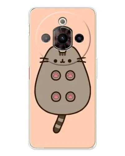 Чехол для ZTE Nubia Focus Pro с картинкой «Пушин пузиком кверху» Чехол для ZTE Nubia Focus Pro с картинкой «Пушин пузиком кверху»