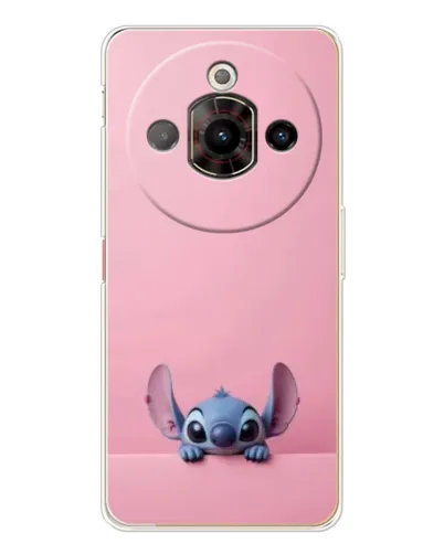 Чохол для ZTE Nubia Focus Pro з картинкою «Stitch визирає»