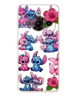 Чохол для ZTE Nubia Focus Pro з картинкою «Стікери Stitch та Angel»