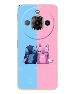 Чохол для ZTE Nubia Focus Pro з картинкою «Stitch та Angel Love»