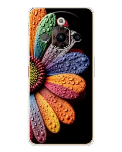 Чехол для ZTE Nubia Focus Pro с картинкой «Радужный цветок» Чехол для ZTE Nubia Focus Pro с картинкой «Радужный цветок»