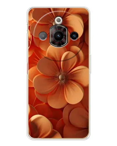 Чехол для ZTE Nubia Focus Pro с картинкой «Оранжевый макро цветок» Чехол для ZTE Nubia Focus Pro с картинкой «Оранжевый макро цветок»
